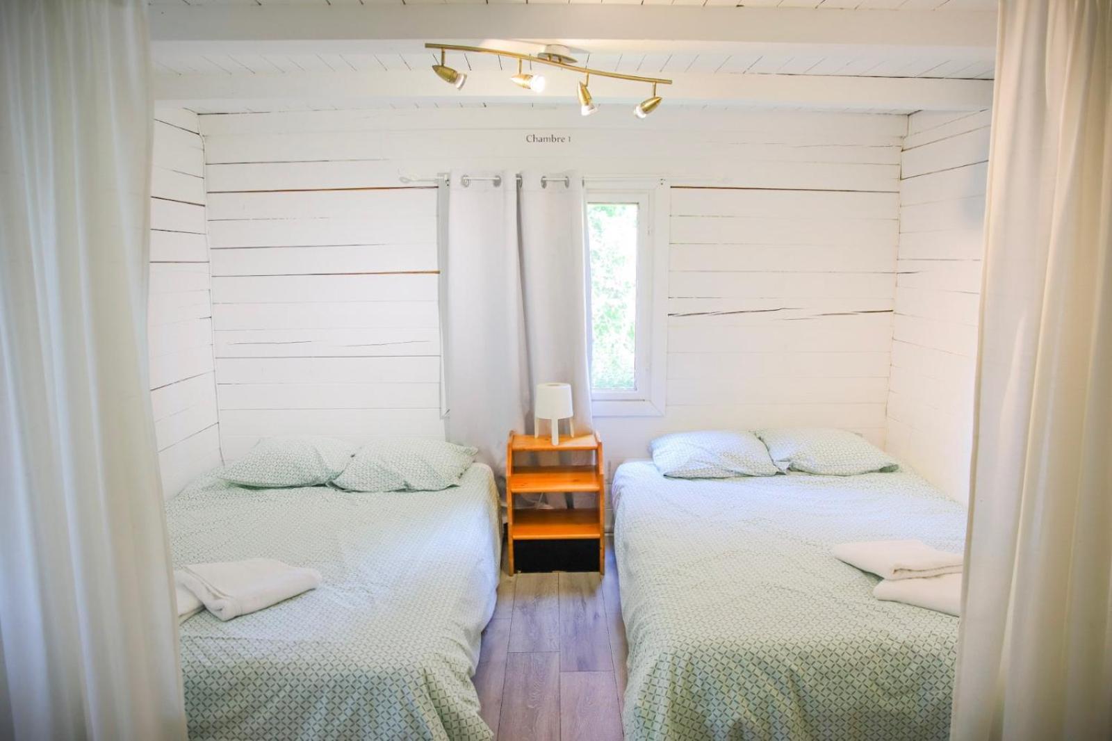 Les Cabanes Parisiennes - Chalets 1H30 From Paris - 62P แซนต์-เชอเนอวีแยร์-เดส์-บัวส์ ภายนอก รูปภาพ