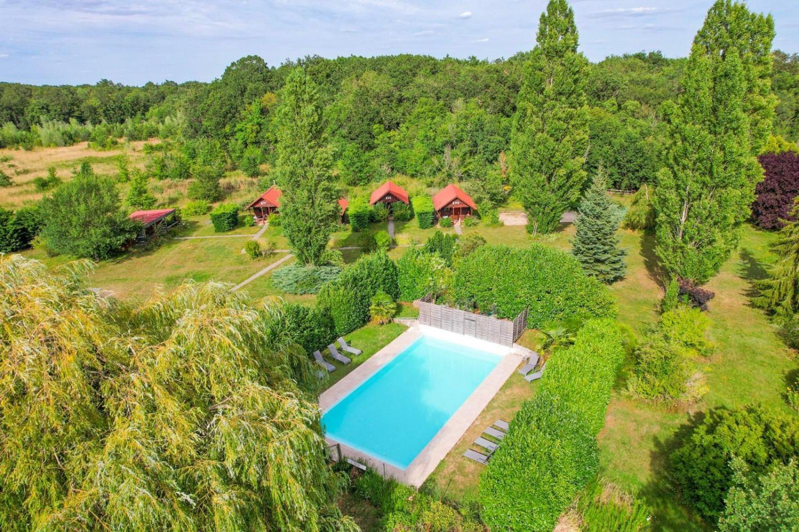 Les Cabanes Parisiennes - Chalets 1H30 From Paris - 62P แซนต์-เชอเนอวีแยร์-เดส์-บัวส์ ภายนอก รูปภาพ
